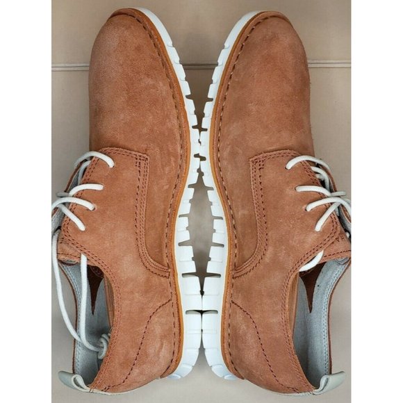 COLE HAAN ZEROGRAND WINGTIP OXFORDS SUEDE MEN\'S SIZE 8.5 NEW WITHOUT BOX !!!! main image 5